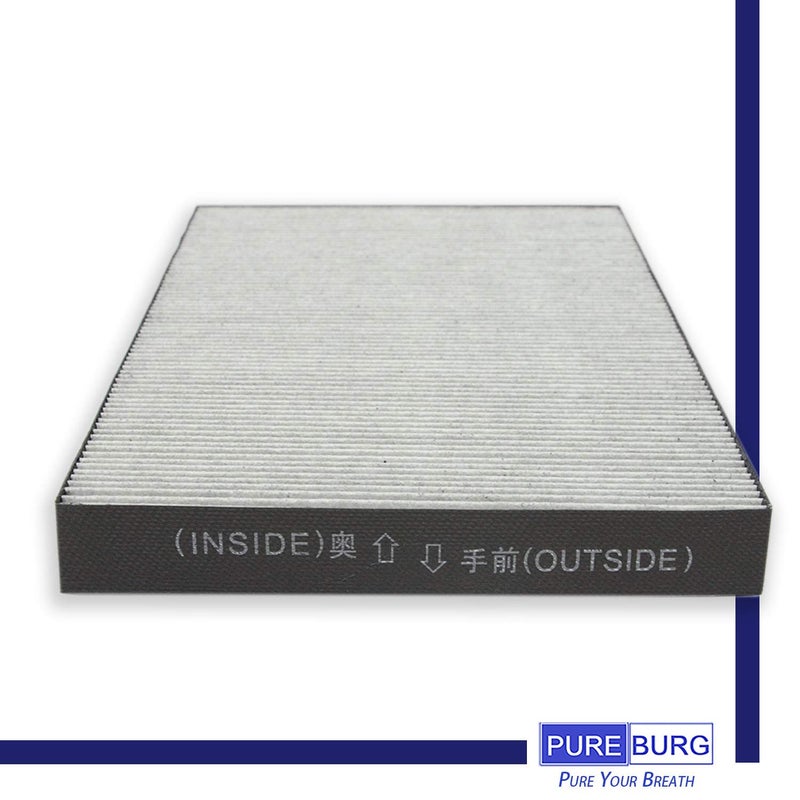 PUREBURG Replacement Filter Compatible with Sharp FP-F50UW KC-830U FP-P30U Air Purifiers FZ-F50HFU FZ-P30SFU,1-Pack HEPA Activated Carbon 2-in-1 - Image 5